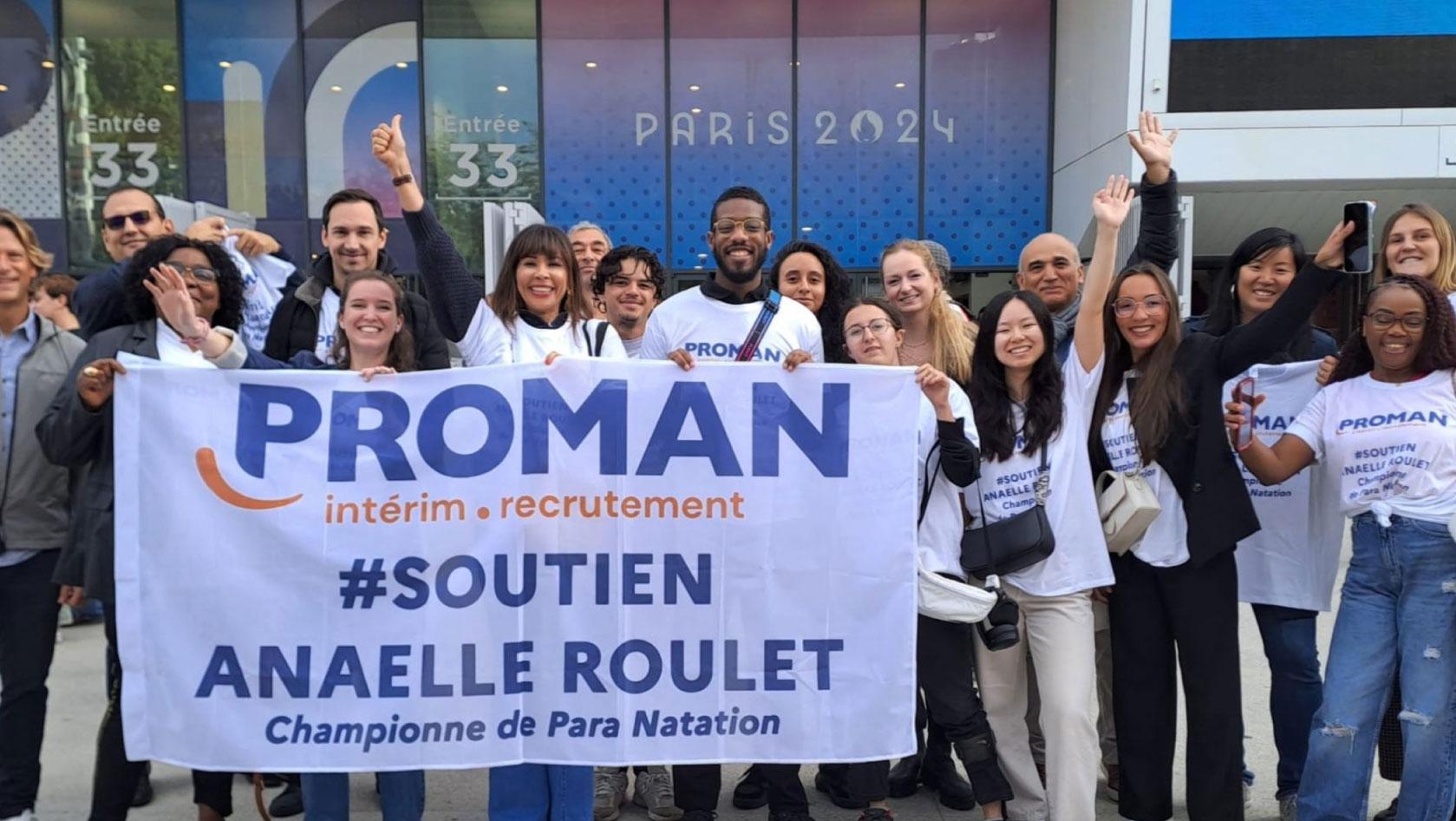 PROMAN et ses collaborateurs soutiennent la para-athlète Anaëlle Roulet