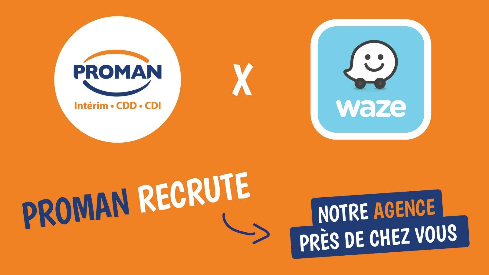 PROMAN débarque sur Waze